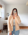 The Beige-y Yellow Cardigan (M)