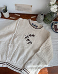 The Flying Goose Textured Sweater (L)