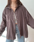 The Wild Log Corduroy Button Up (XXL)