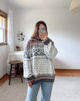 The Fall Fair Isle Sweater (XL)