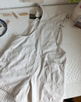 The Creamy Old Navy Shortalls (M)