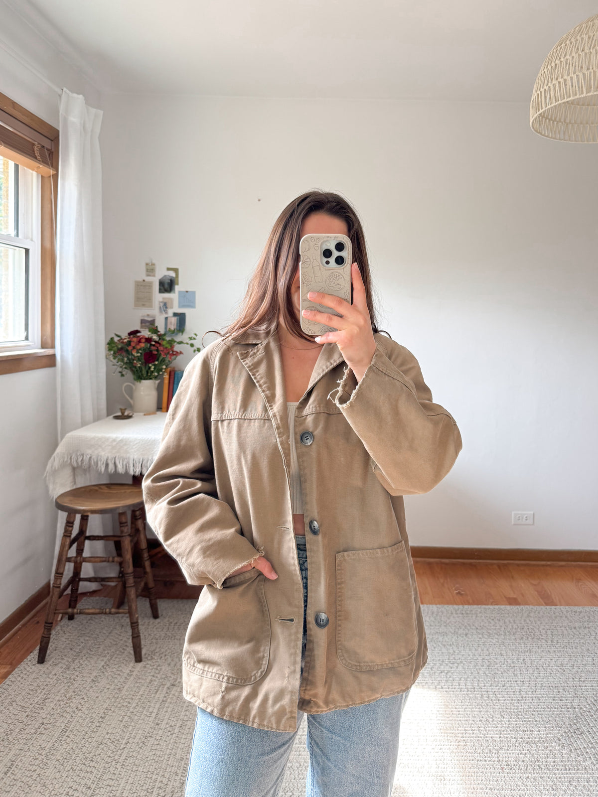 The Rugged Tan Barn Jacket (M)