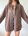 The Brown Horse Cardigan (XL)