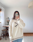 The Flying Goose Textured Sweater (L)