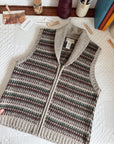 The Earth Toned Sweater Vest (M)