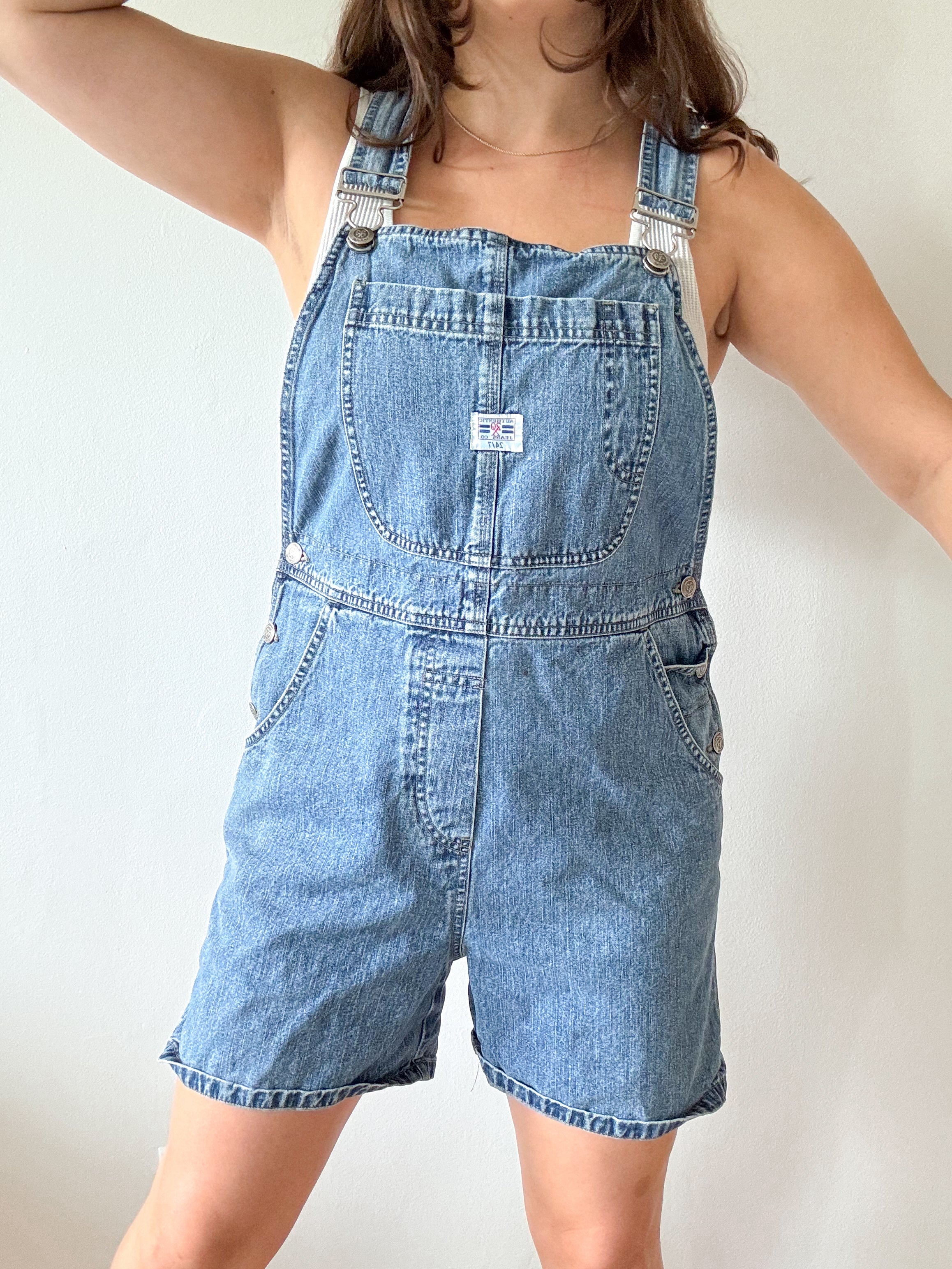 The Midwash Authentic Jeans Shortalls (M)