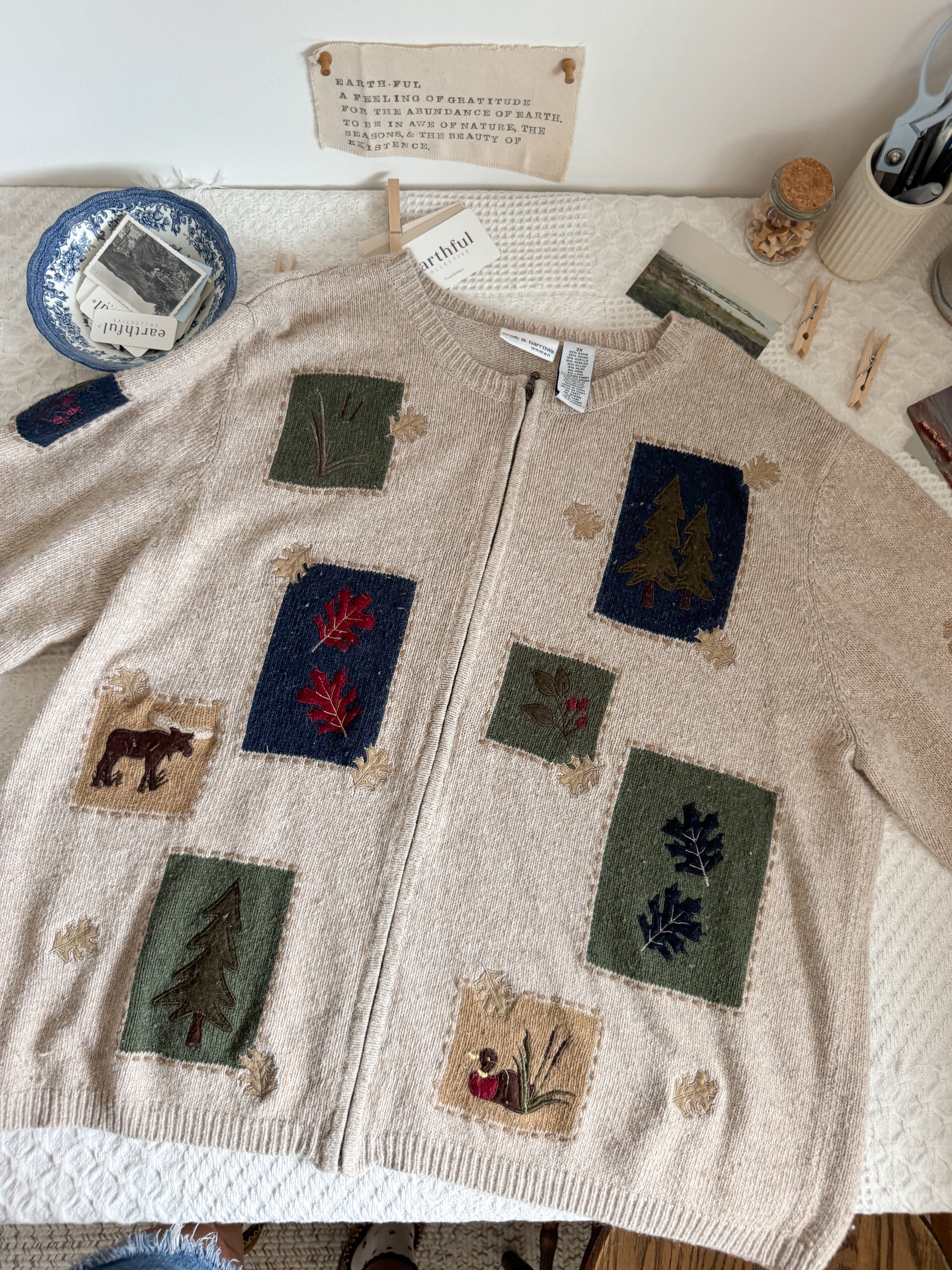 The Cozy Wilderness Cardigan (XXL)
