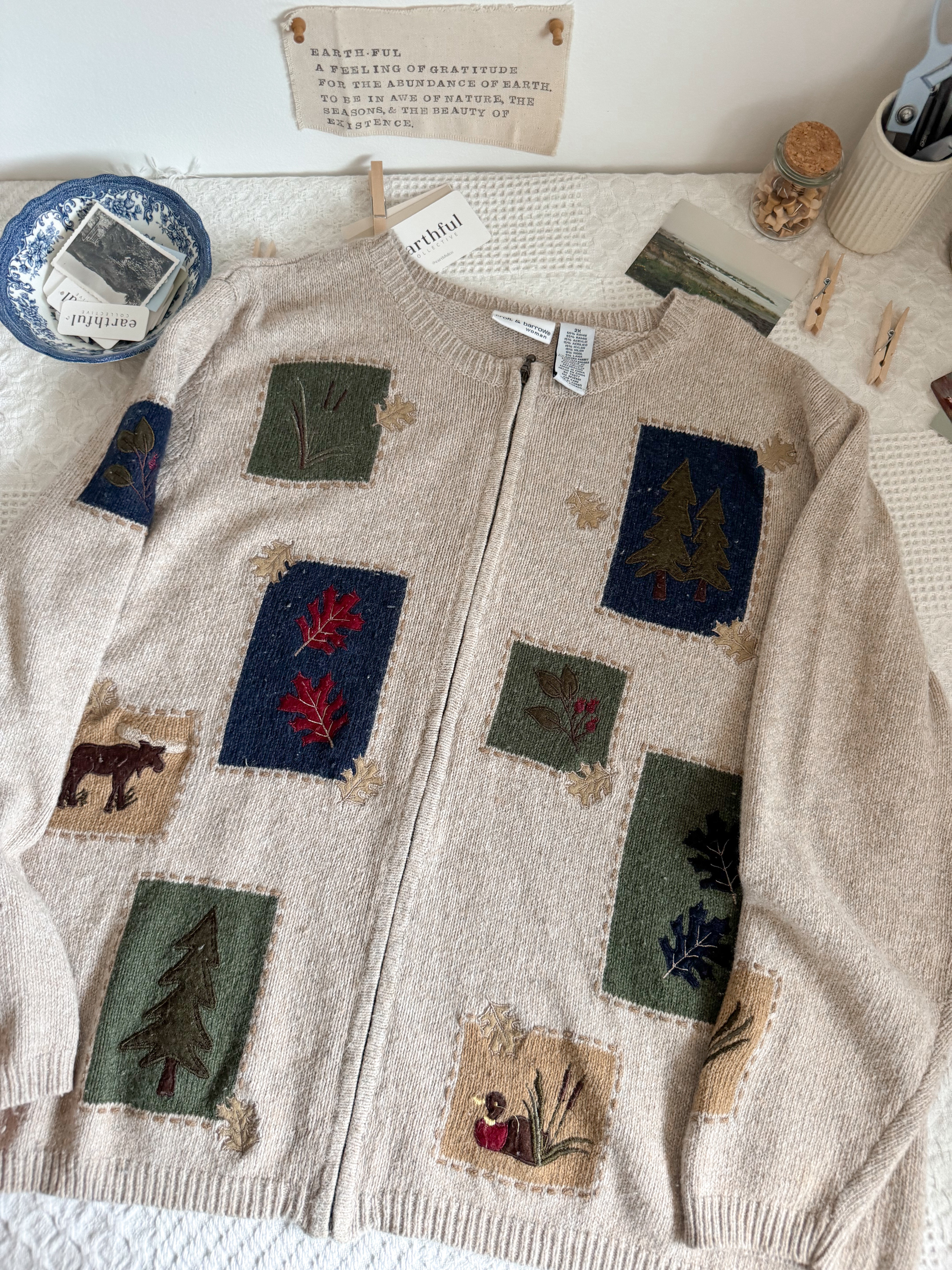 The Cozy Wilderness Cardigan (XXL)
