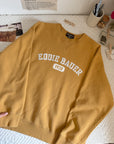 The Mustard Yellow Eddie Crewneck (L)
