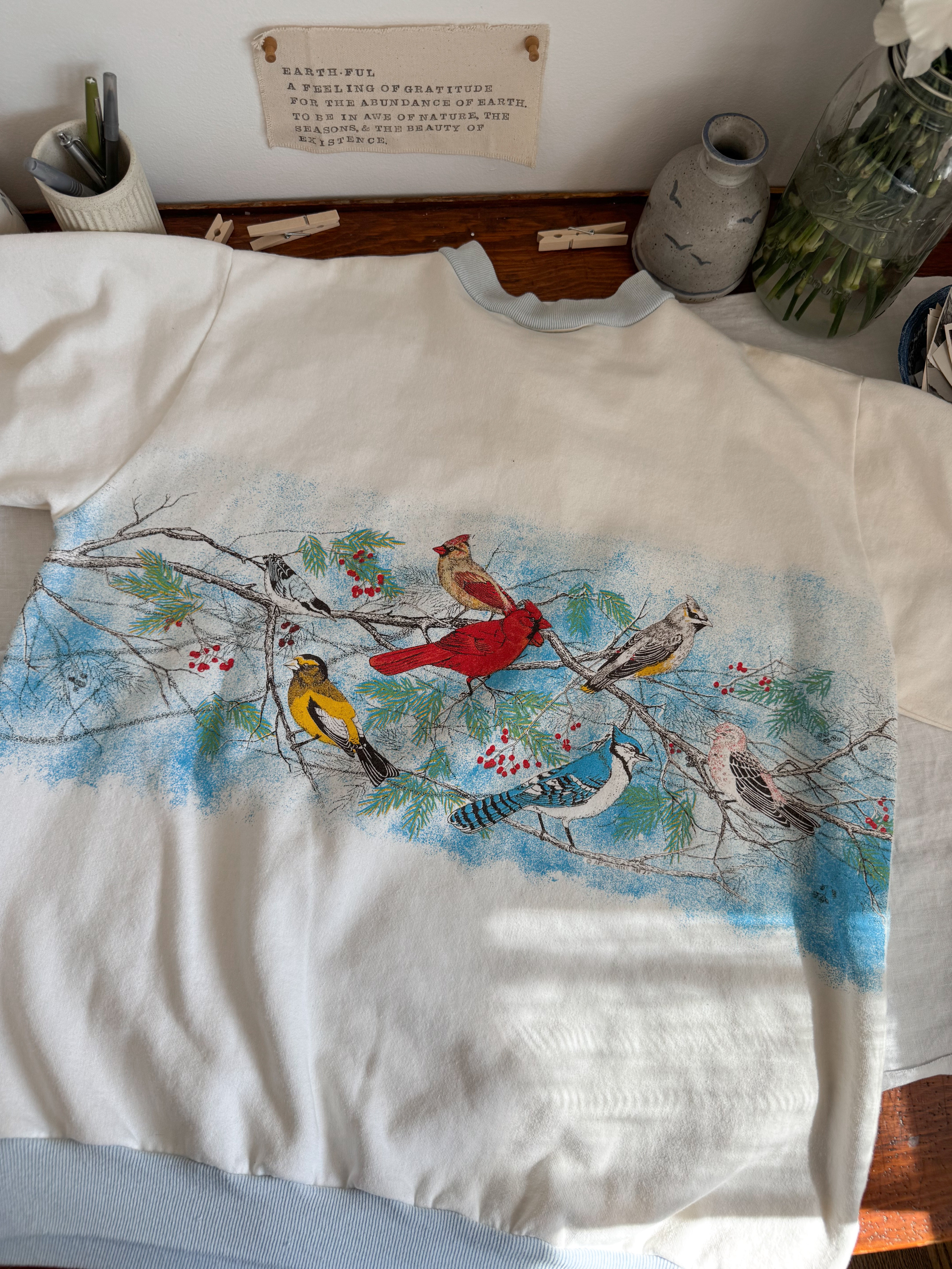 The Double Sided Birdie Crewneck (XL)