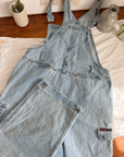 The Light Wash Carpenter Overalls (L)