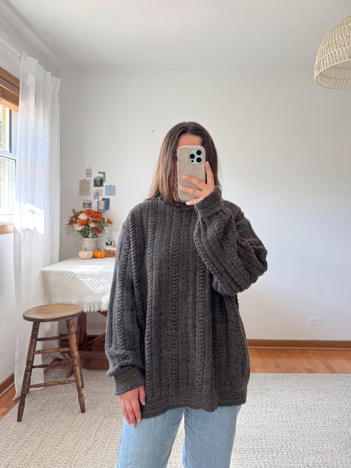 The Bronze Speckle Sweater (XL)