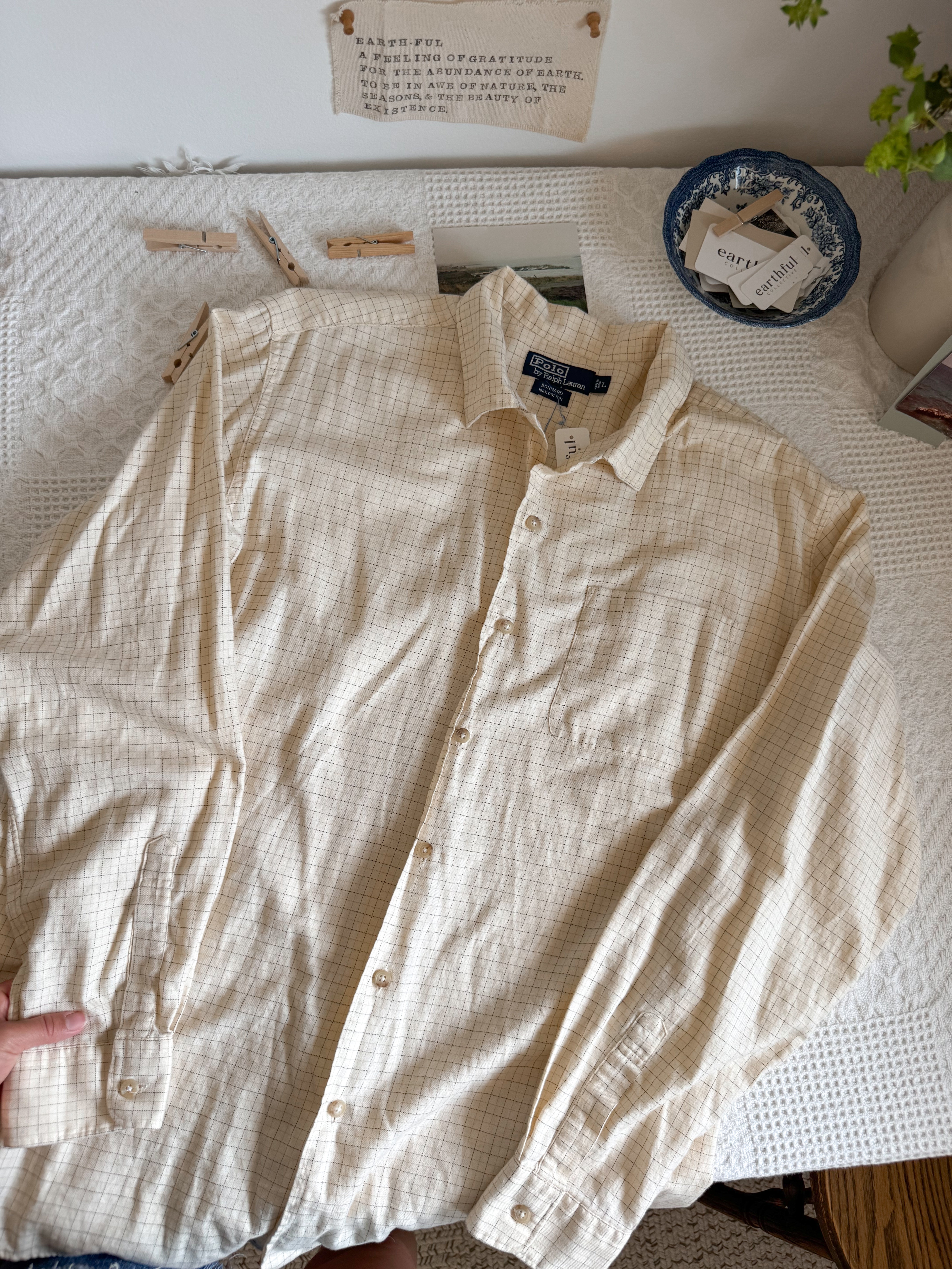 The Ultra Soft Butter Yellow Polo Button Up (XL)
