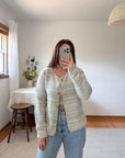 The Pastel Pattern Cardigan (S)