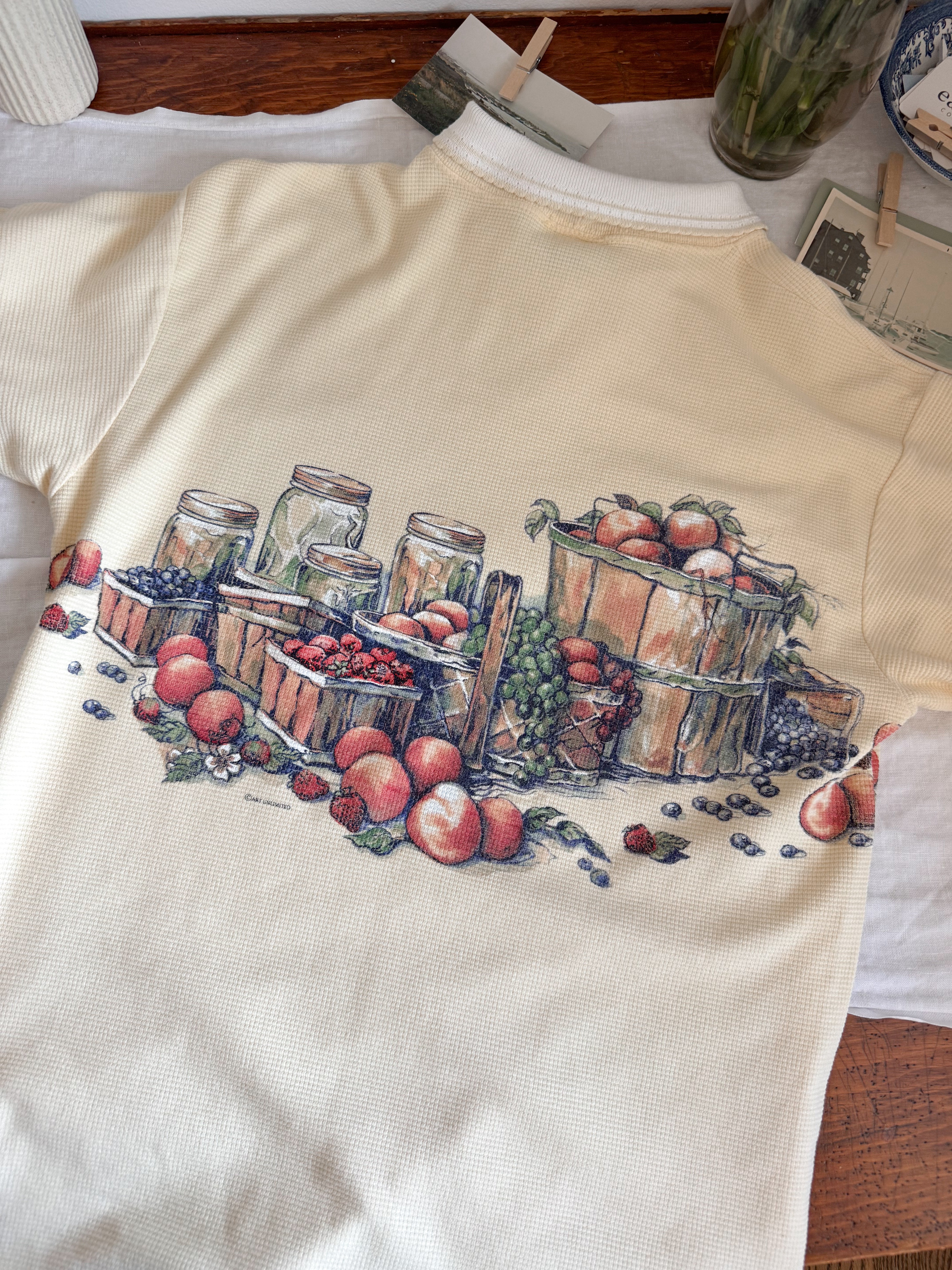 The Collared Fruit Tee (L)
