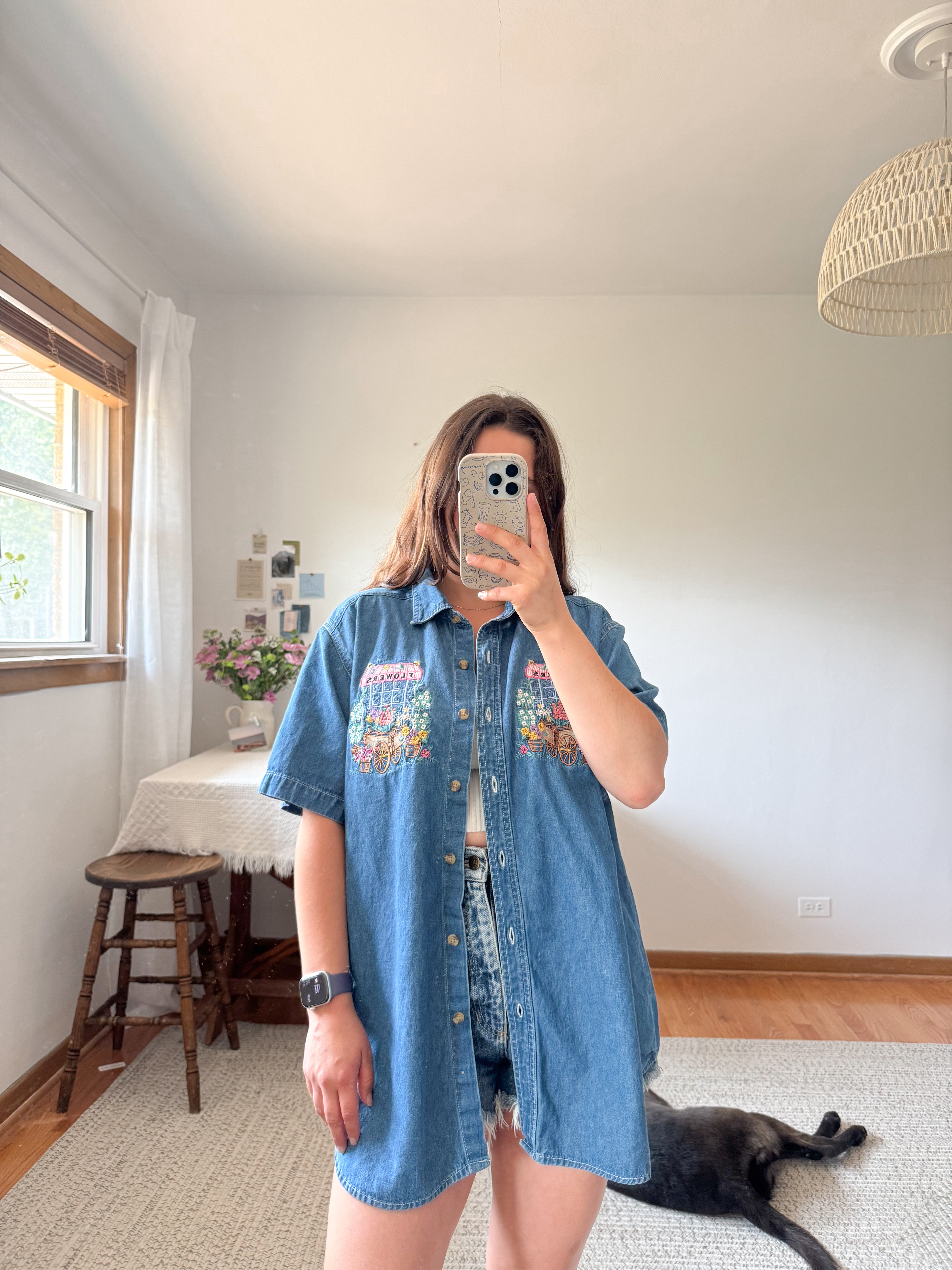 The Flower Stand Button Up (XL)