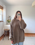 The Cozy Granola Sweater (XL)