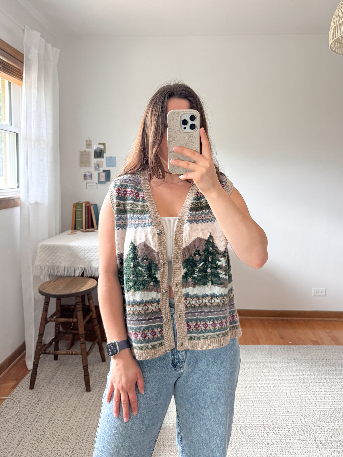 The Nordic Woodland Vest (L)