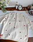 The Valentines Day Cardigan (L)