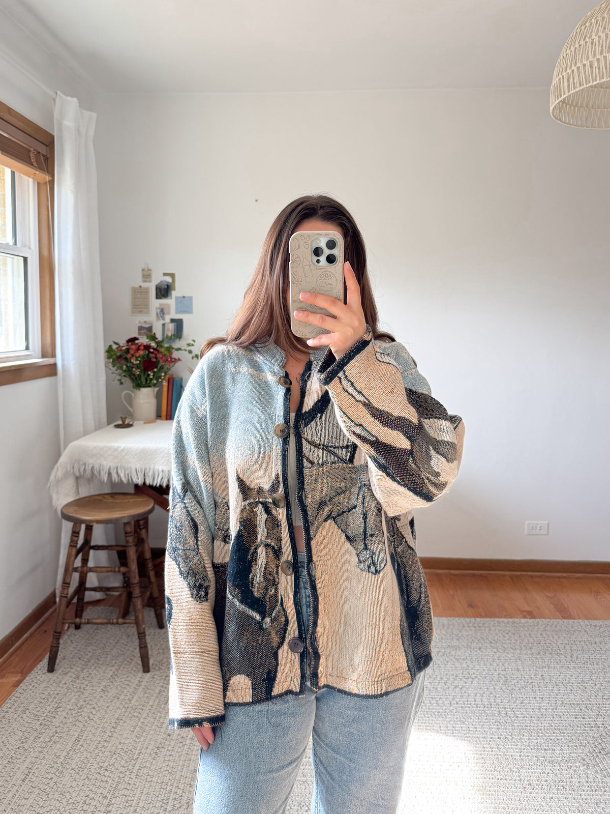 The Backcountry Horse Tapestry Jacket (L)