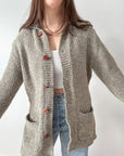 The Sage Speckled Cardigan (M)