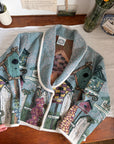 The Birdhouse Tapestry Cardigan (M)