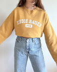 The Mustard Yellow Eddie Crewneck (L)