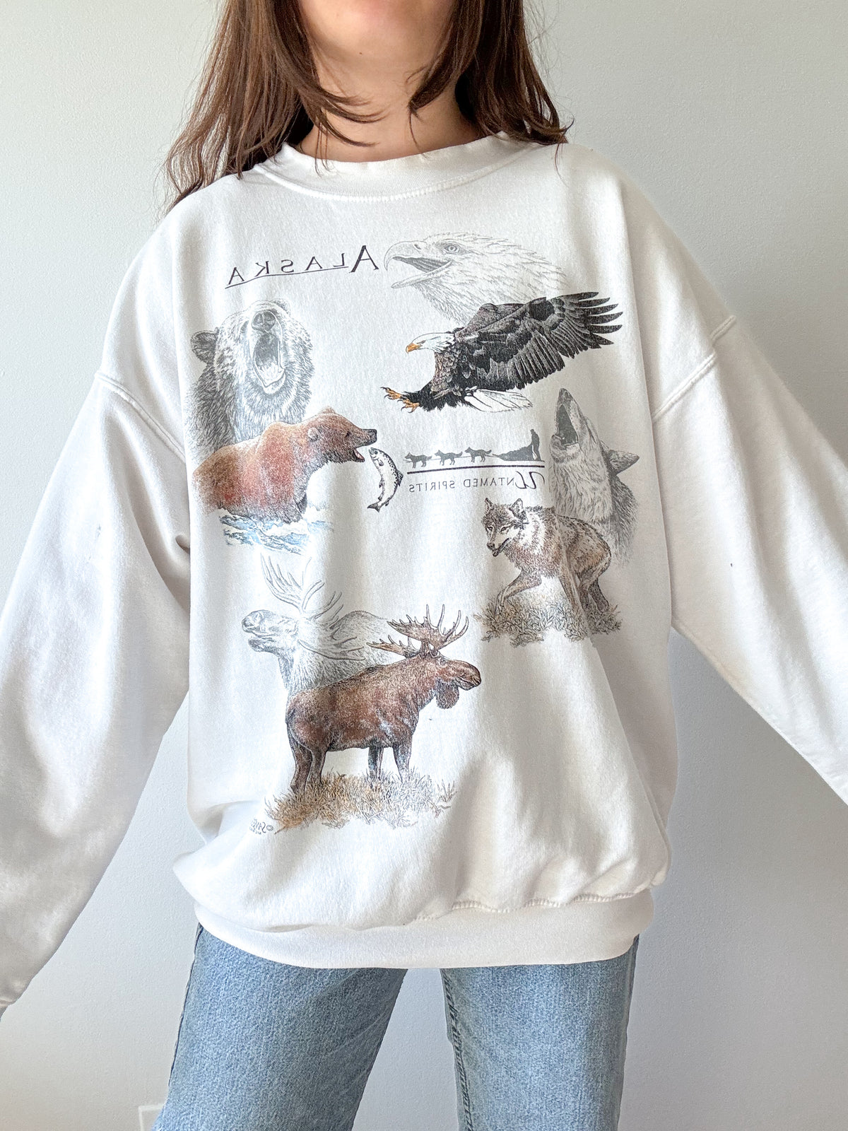 The Alaska Wildlife Crewneck (XL)