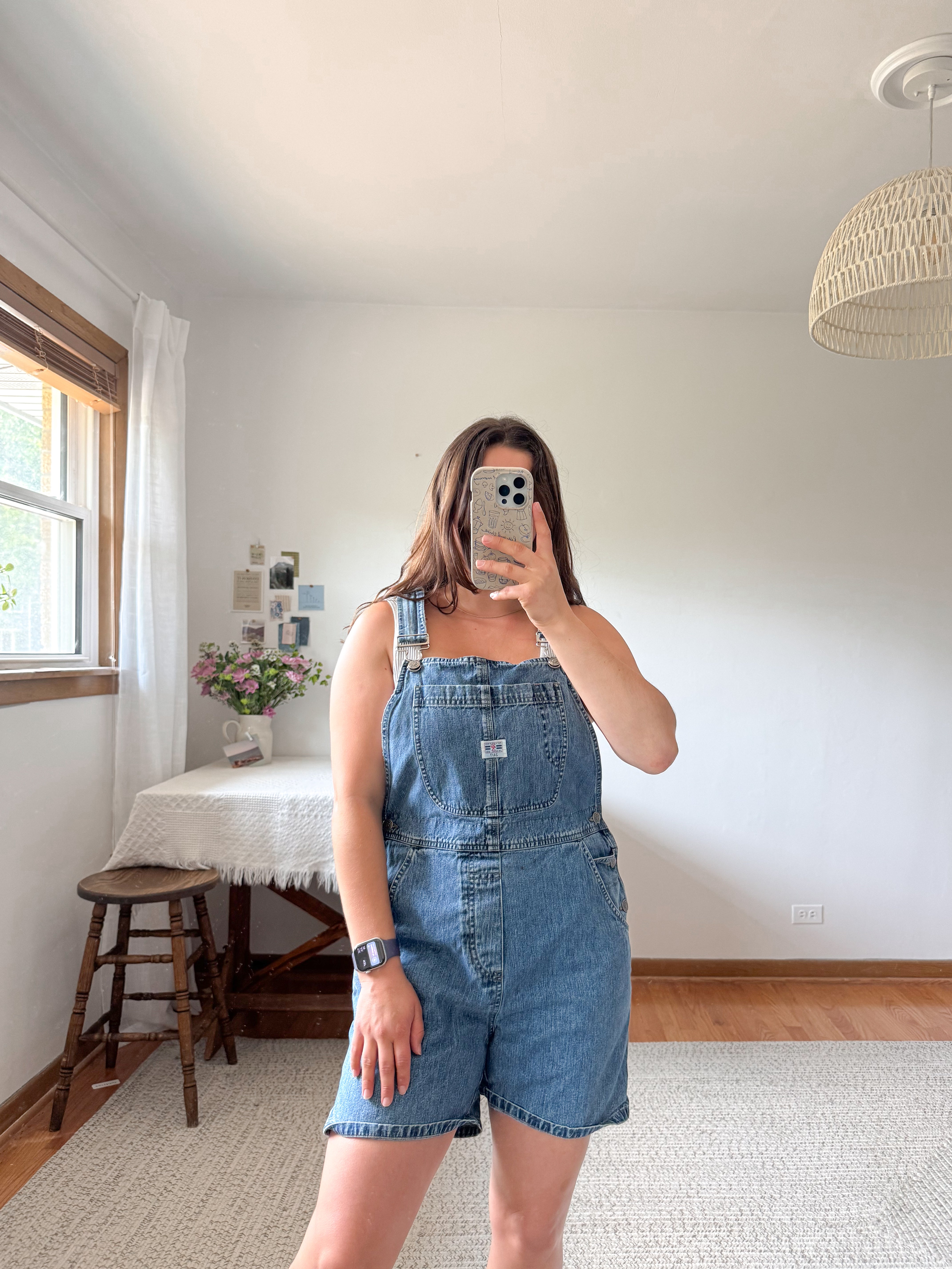 The Midwash Authentic Jeans Shortalls (M)