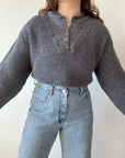 The Slate Speckled Henley (L)