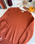 The Pumpkin Wool Blend Sweater (M)
