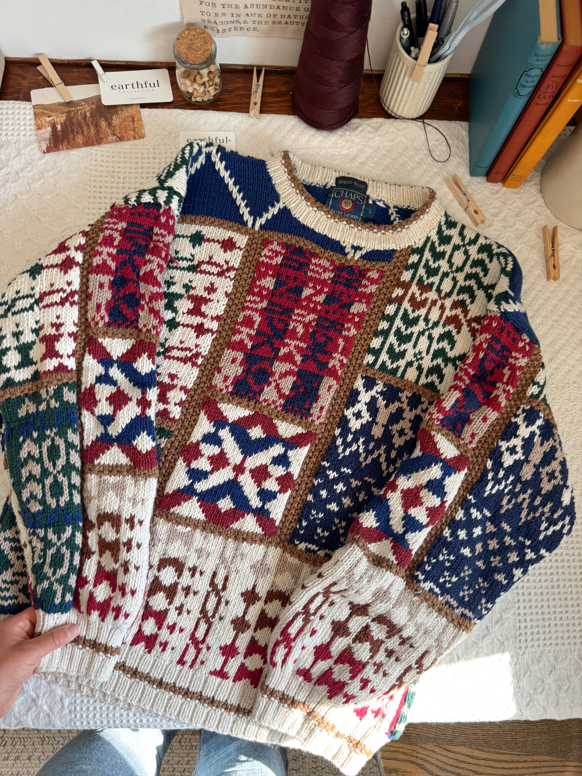 The Nordic Lodge Sweater (L)