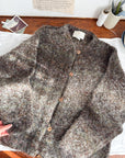 The Fireplace Speckled Cardigan (L)
