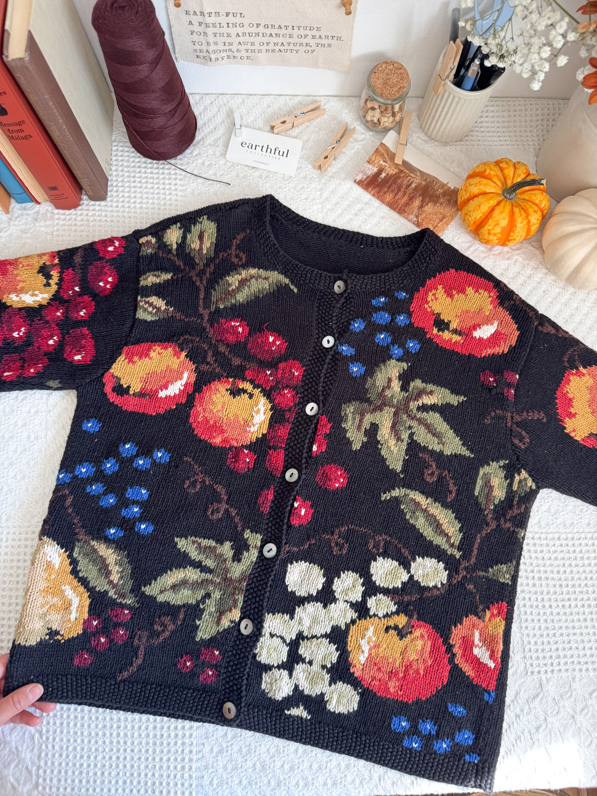 The Fruit Color Pop Cardigan (M)