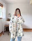 The East Coast Lighthouse Sweatshirt Cardigan (L)