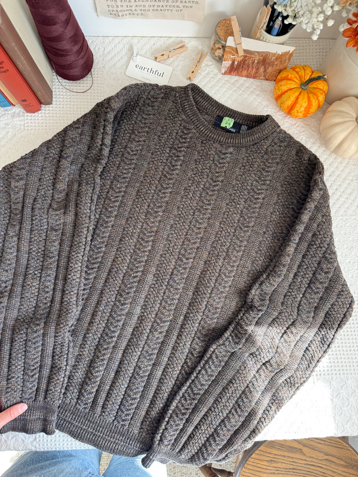 The Bronze Speckle Sweater (XL)