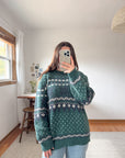 The Nordic Fair Isle Sweater (L)