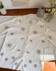 The Ladybug Flower Cardigan (M)