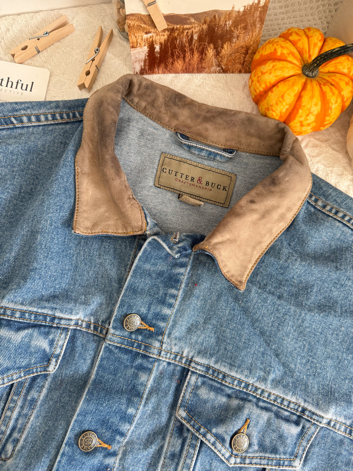 The Boxy Denim Jacket (XL)