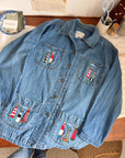 The Cutesy Lighthouse Denim Jacket (L)