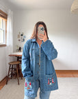 The Cutesy Lighthouse Denim Jacket (L)