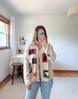 The Autumn Critter Cardigan (L)