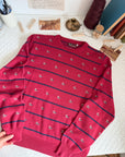 The Red Mallard Duck Sweater (M)