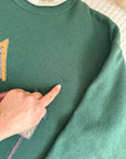 The Quilted Birdhouse Granny Crewneck (L)