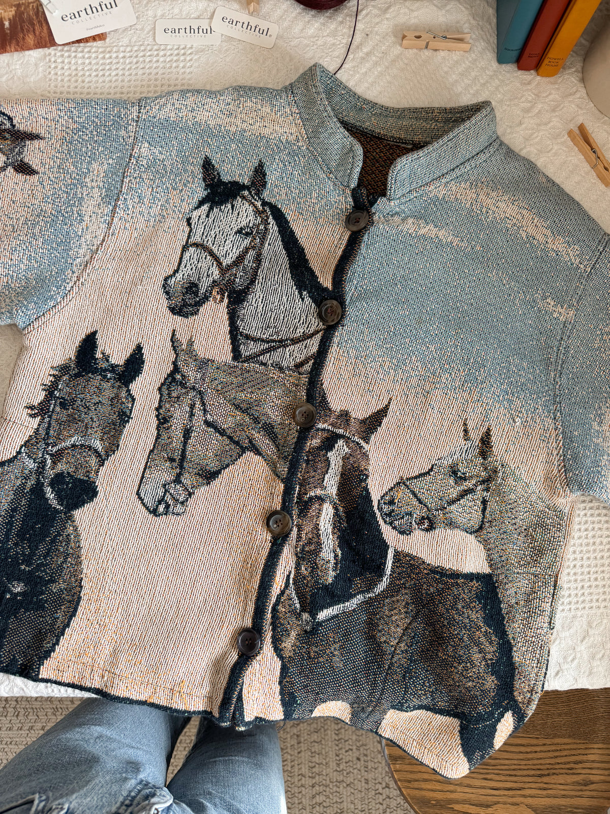 The Backcountry Horse Tapestry Jacket (L)