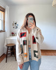 The Autumn Critter Cardigan (L)
