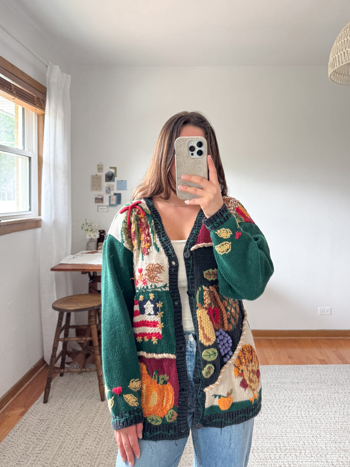The Cornucopia Harvest Cardigan (M)
