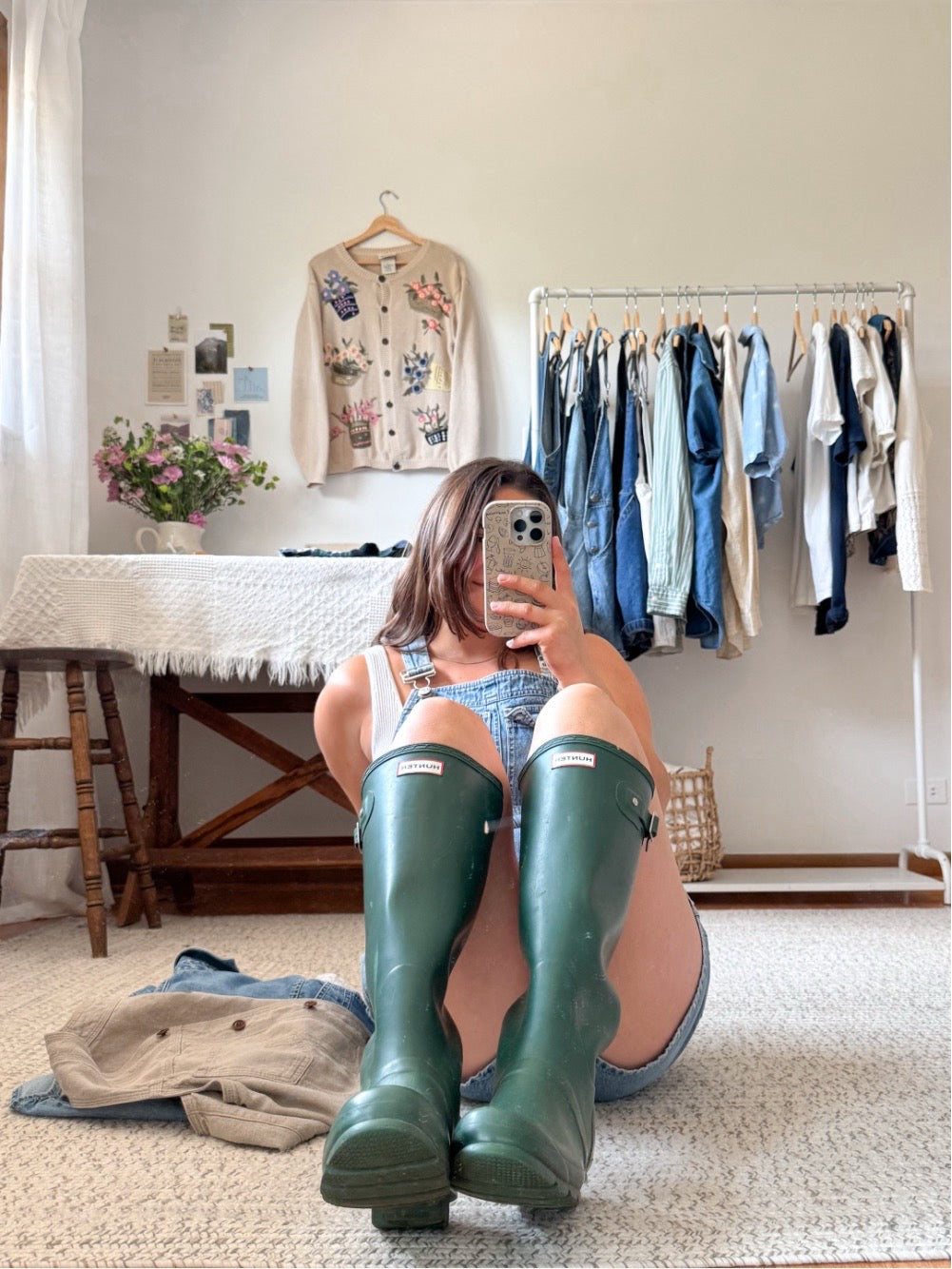 The Forest Green Hunter Boots (8)