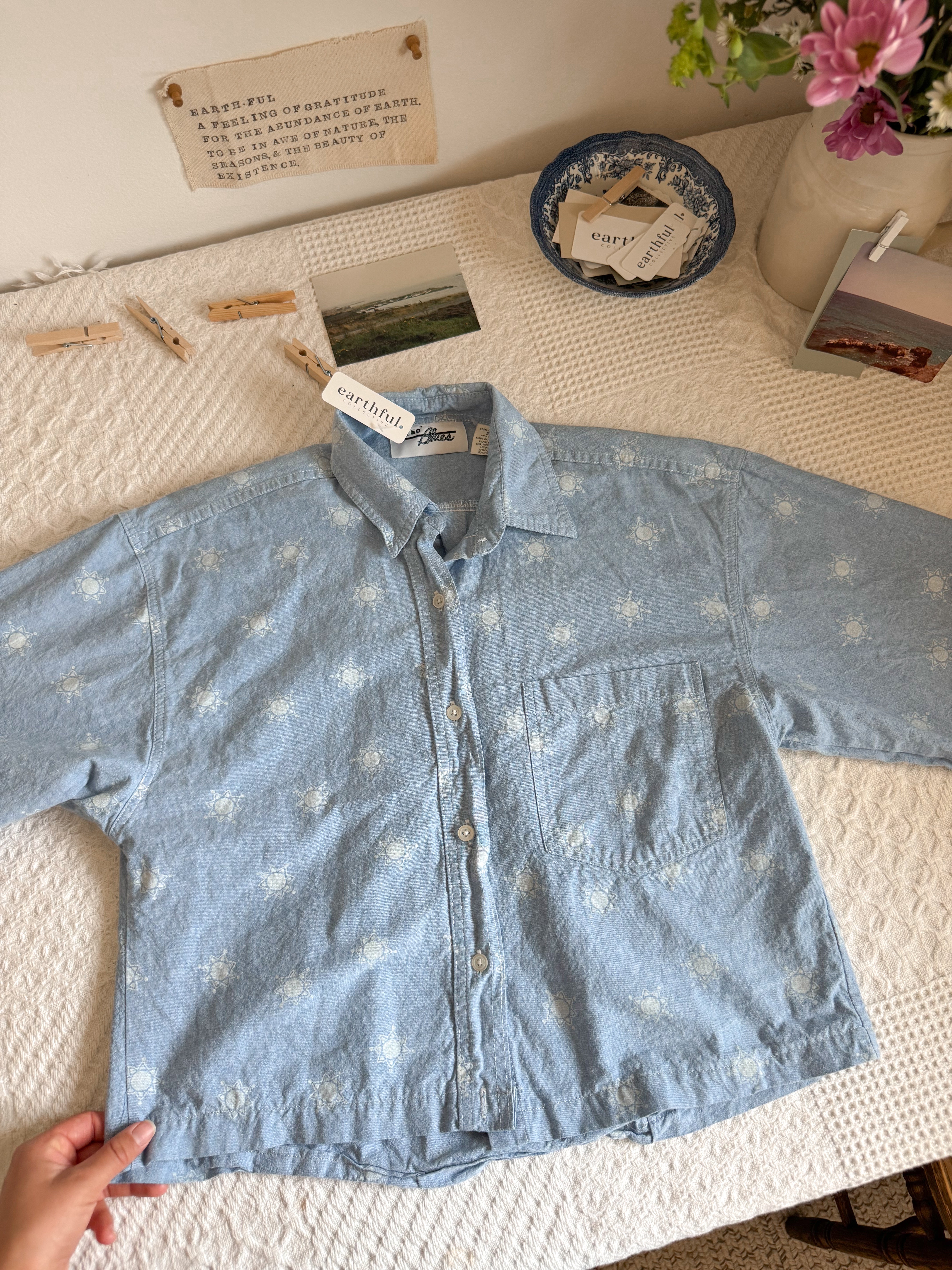 The Sunshine Chambray Short Sleeve (S)