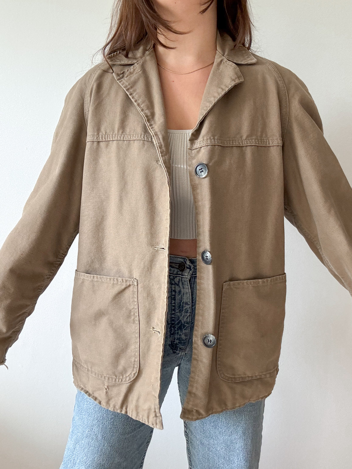 The Rugged Tan Barn Jacket (M)